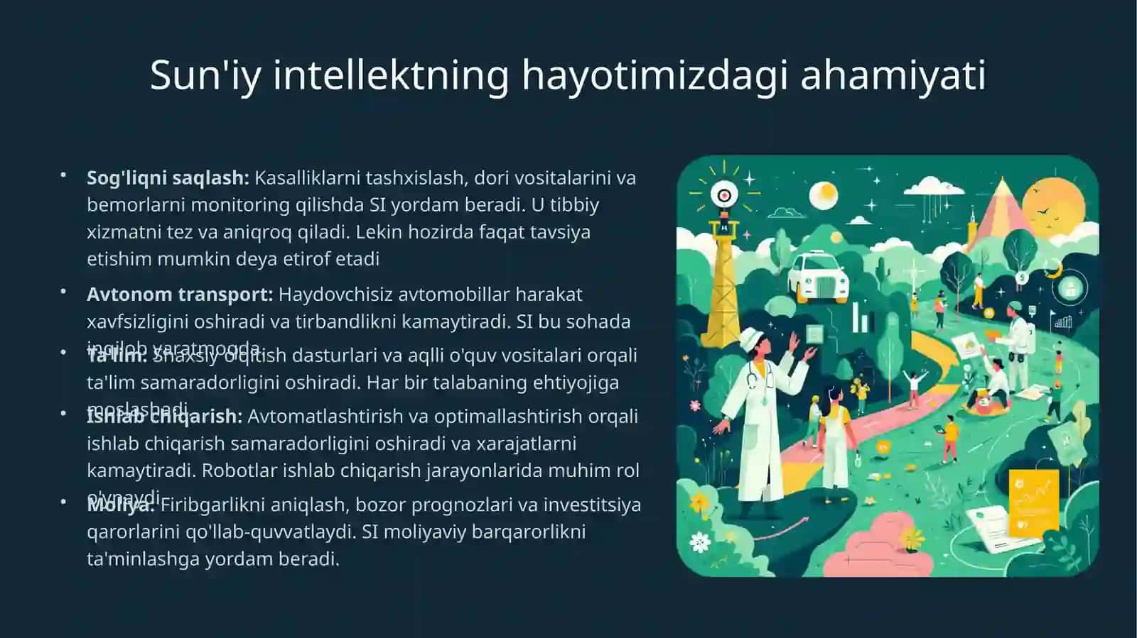 Sun'iy intellekt (SI) nima? 4
