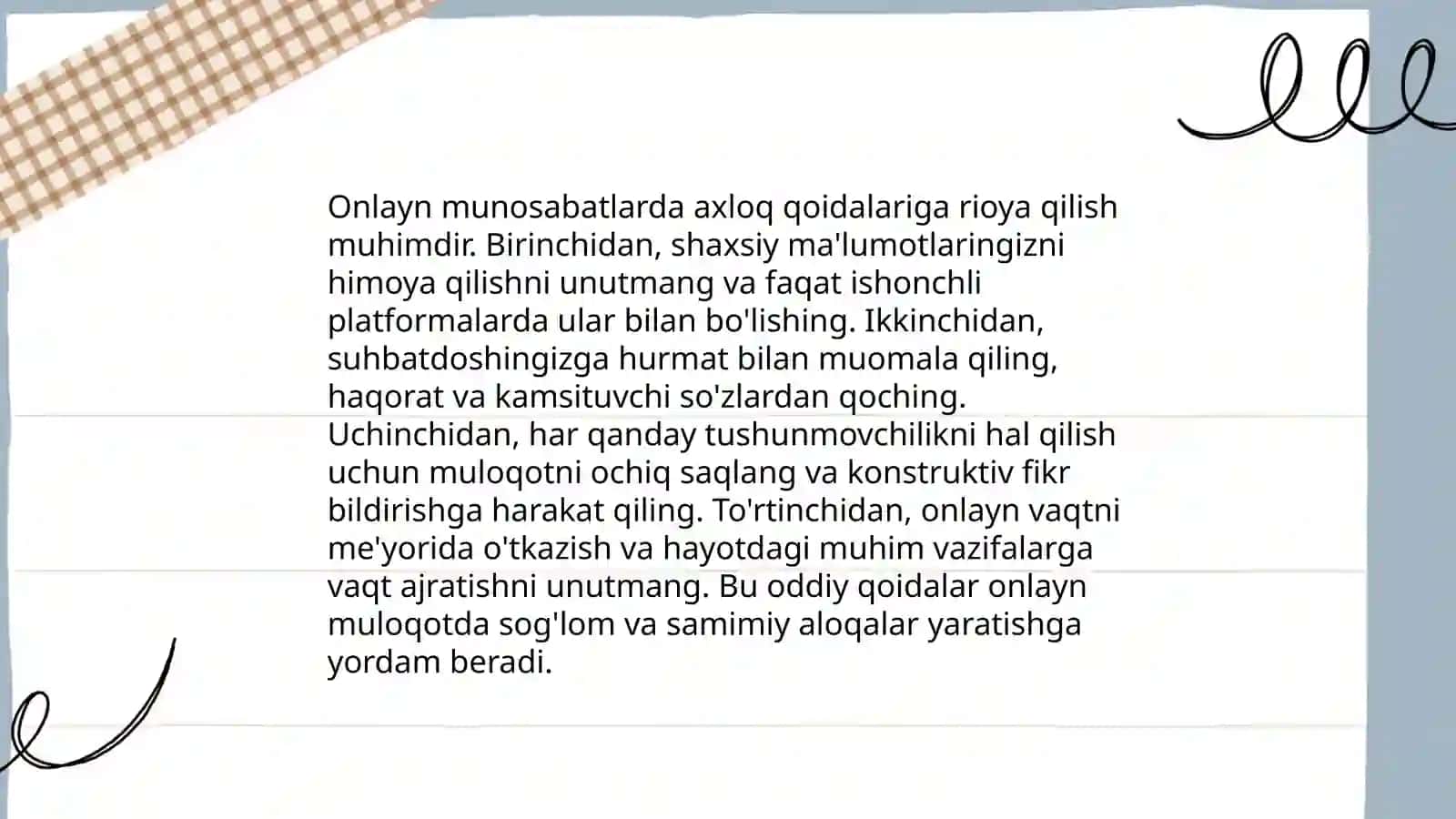 Internet odob-axloqi 4