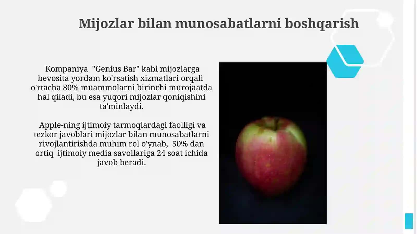 Apple kompaniyasi marketing strategiyasi 4