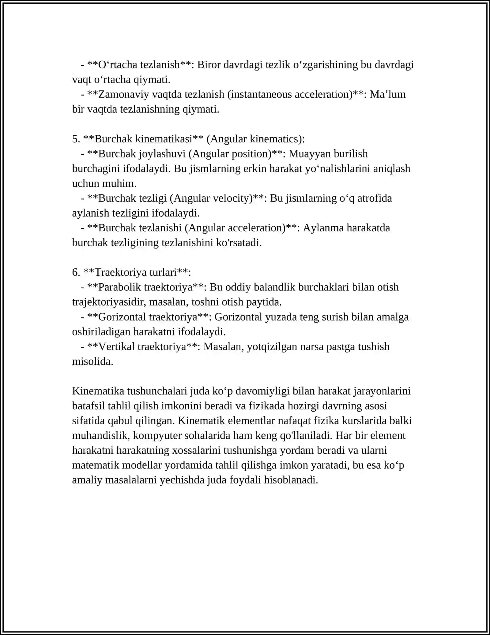 KINEMATIK ELEMENTLARI 4