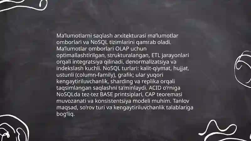Axborotlarni yig‘ish va sensorlardan ma’lumot olish texnologiyalari 4
