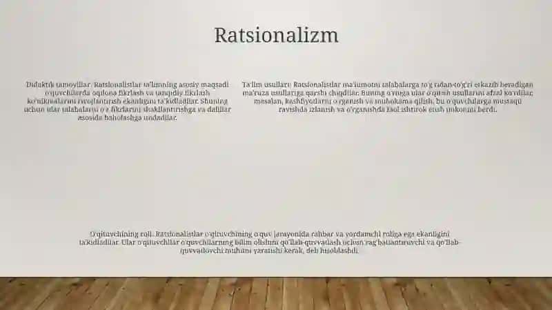 Ğarb Uyģonish Davri Pedagogikasi Namoyondalarining Didaktik Qarashlari 4