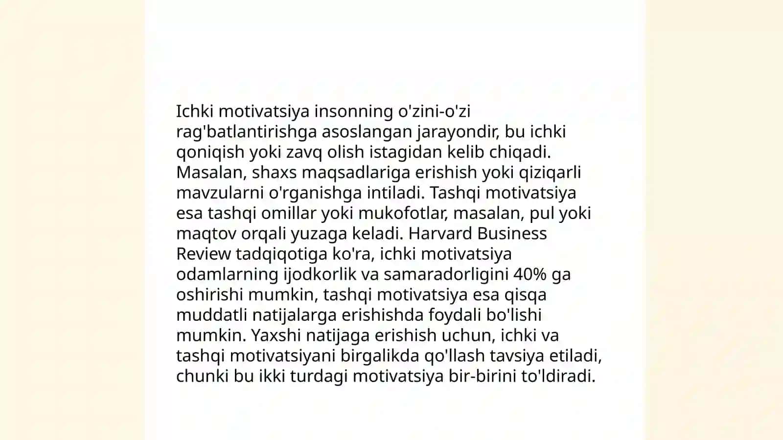 Motivatsiya va Motivlarni o’rganish metodlari 4