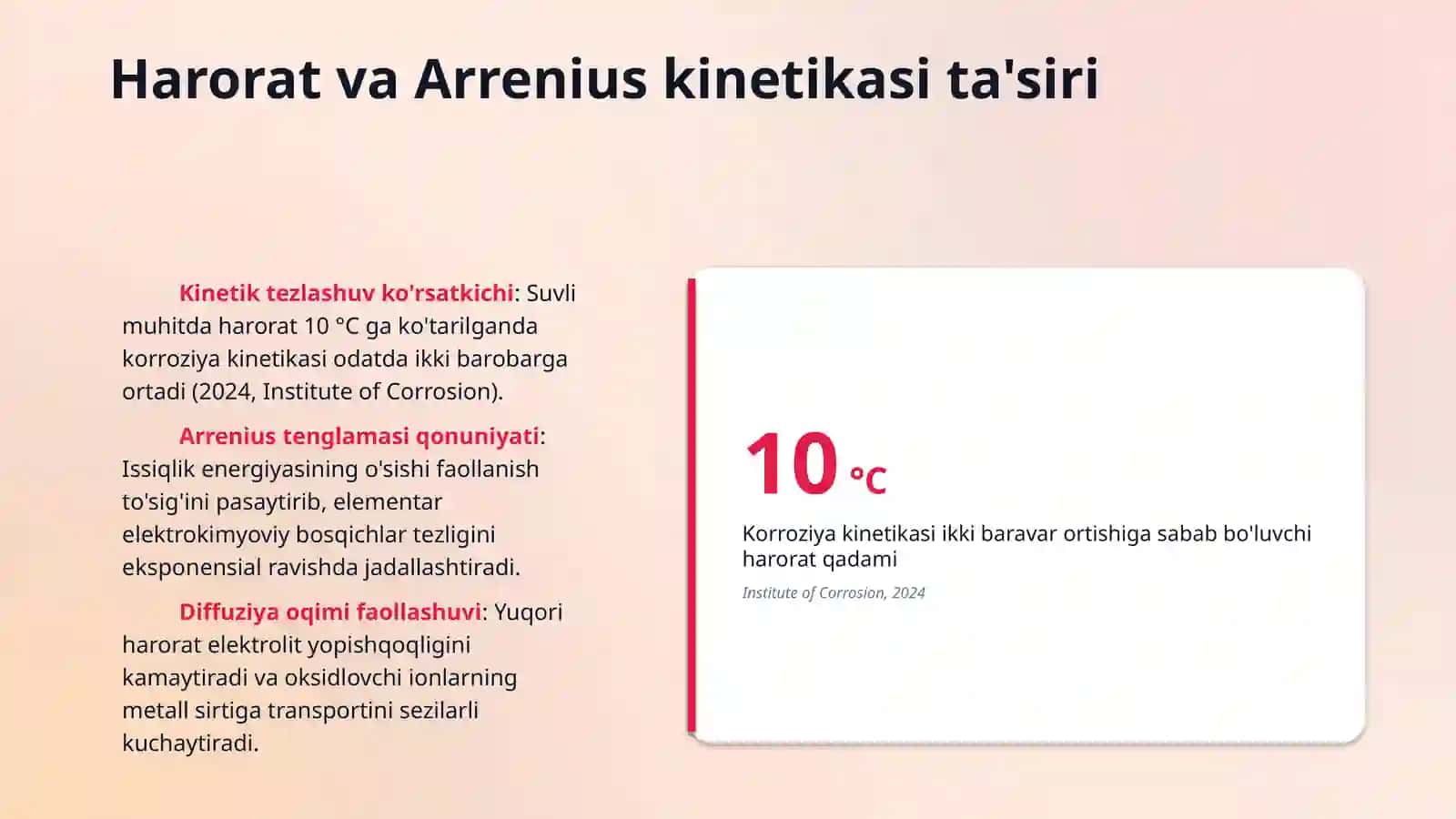 korroziya  tezligiga ta'sir qiluvchi omillar 4