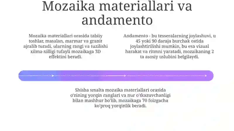 Mozaika turlari va yasalish bosqichlari 4