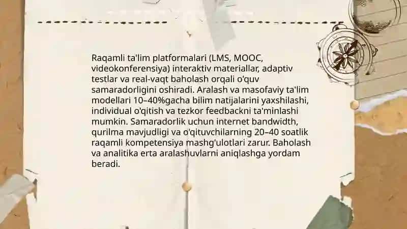 Innovatsion texnologiyalar orqali ta'lim sifatini oshirishning nazariy asoslari 4