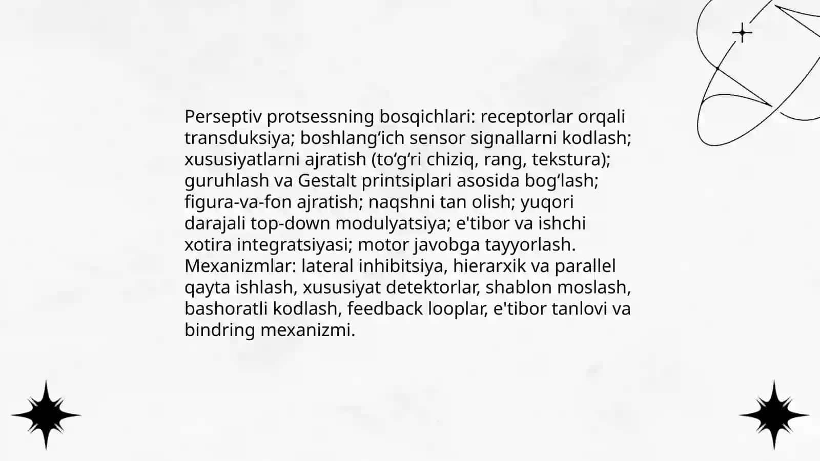 Perceptiv obrazni tashkil etish 4
