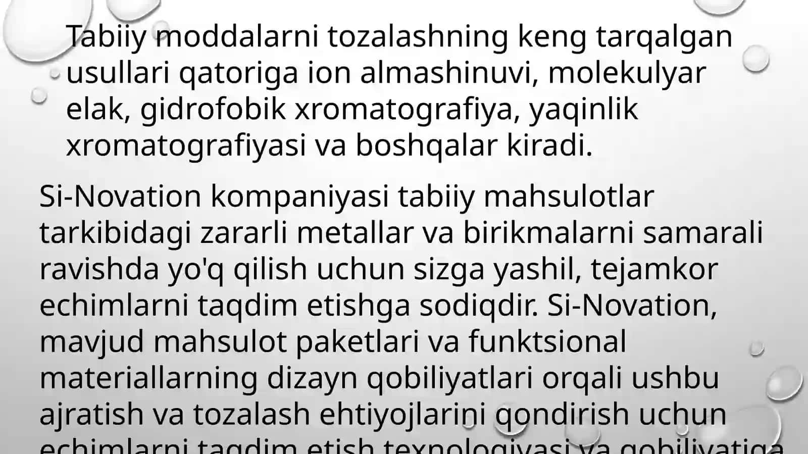 Tabiiy mahsulotlar va ularning ekstraktlari 4