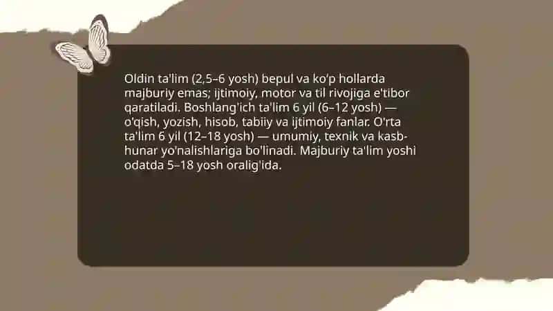 Belgiya boshlang'ich ta'lim tizimi 4