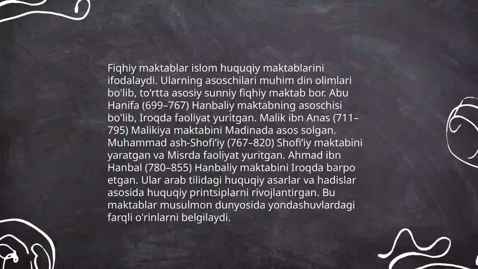 Islomning fiqhiy maktablari 4