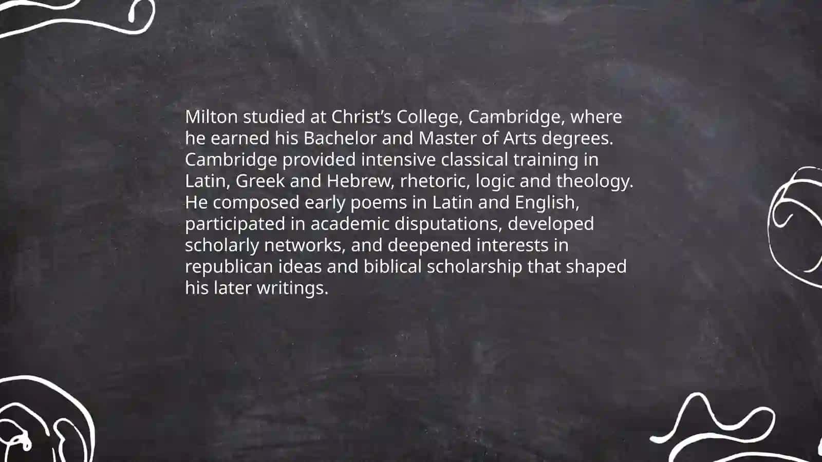 John Milton Biography 4