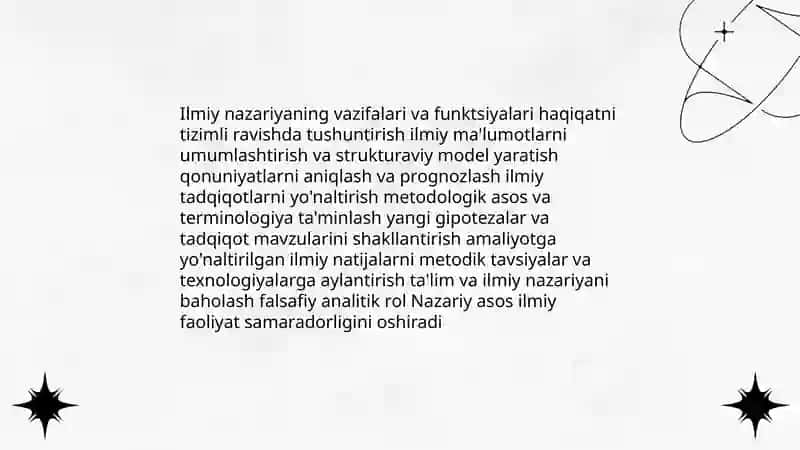 Ilmiy nazariya 4