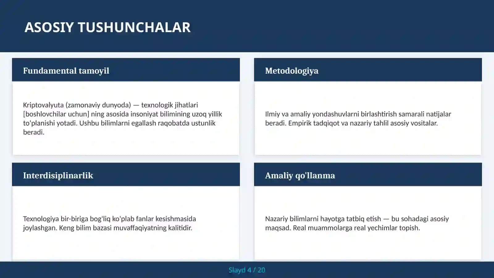 Kriptovalyuta (zamonaviy dunyoda) — texnologik jihatlari [boshlovchilar uchun] 4