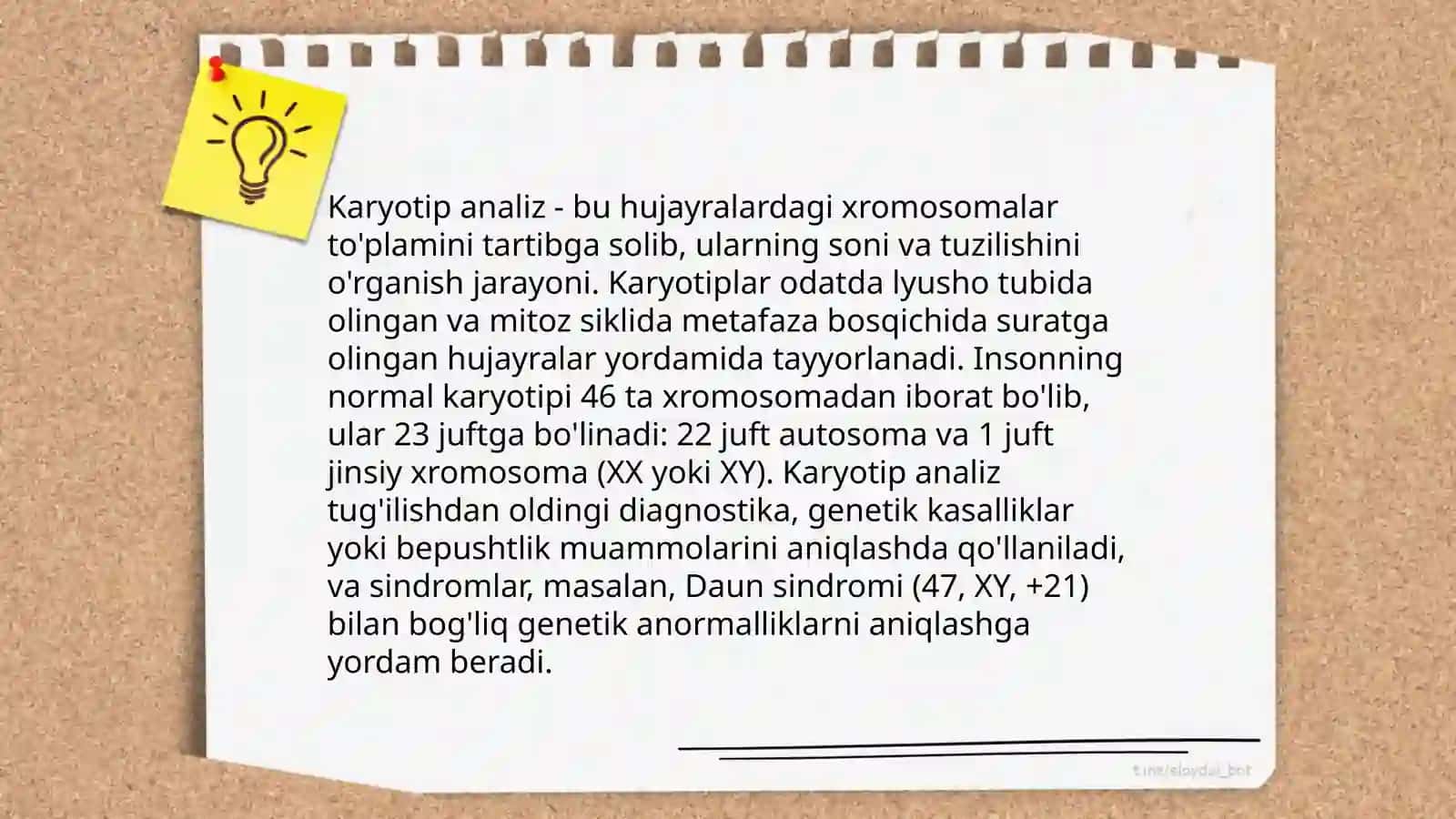 Sitogenetik metod 4