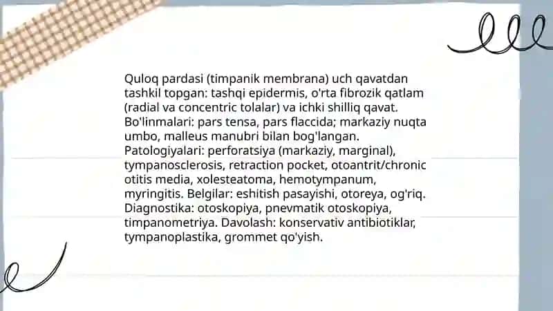 Quloqning klinik anatomiyasi 4