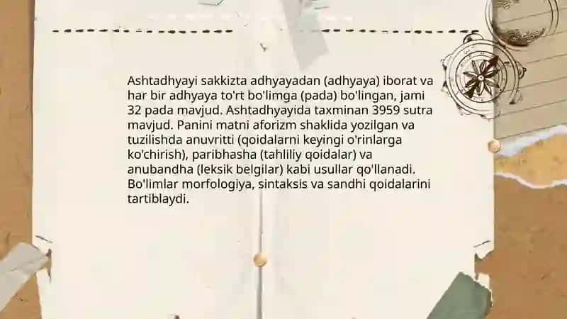 Panini grammatikasi 4