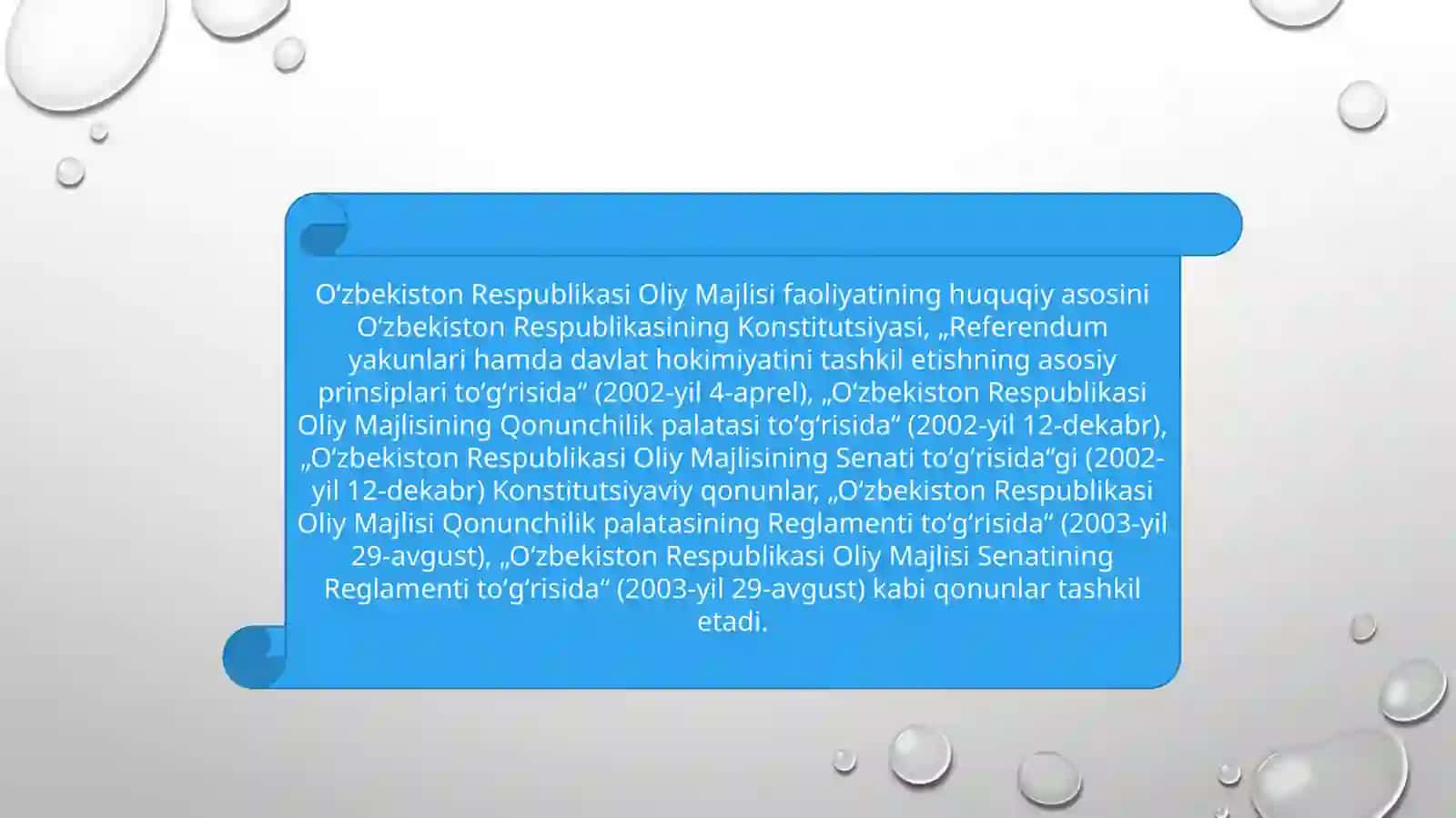 O’zbekiston Respublikasi Konstitutsiyasi 4