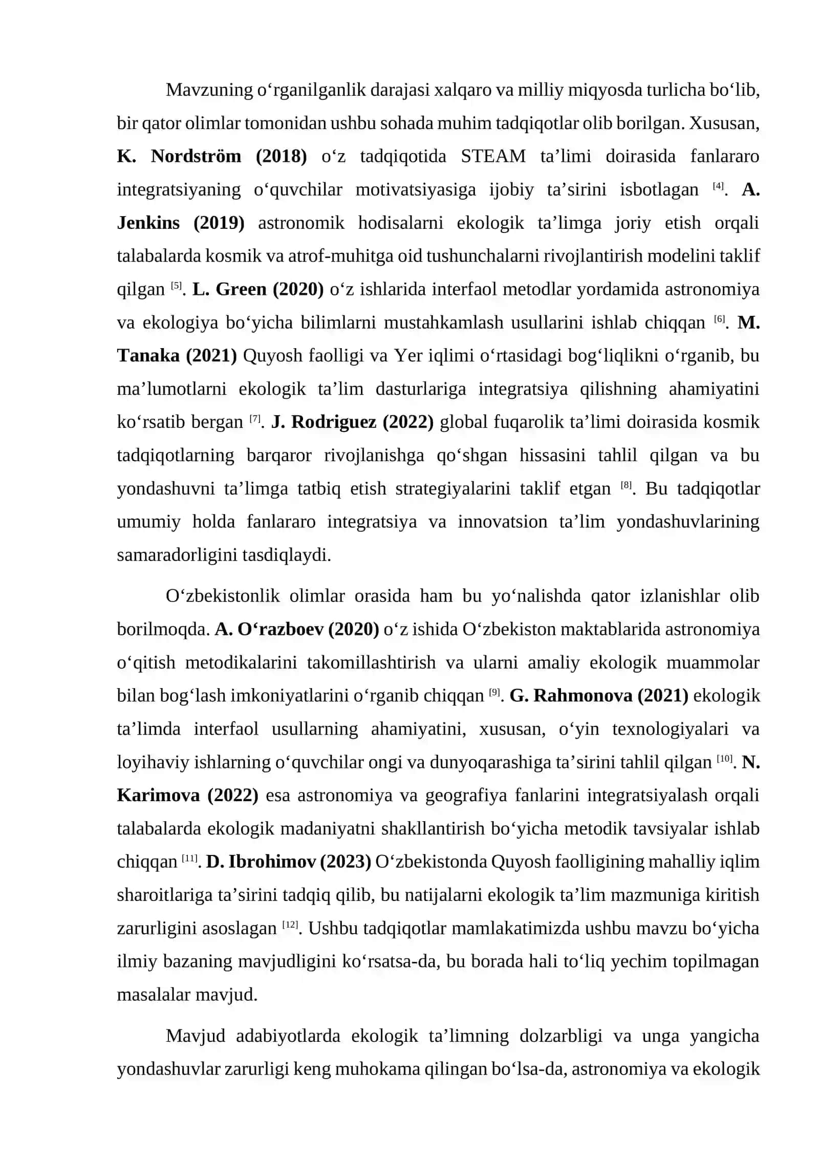 ASTRONOMIYA O‘QITISHDA EKALOGIK TARBIYA 4