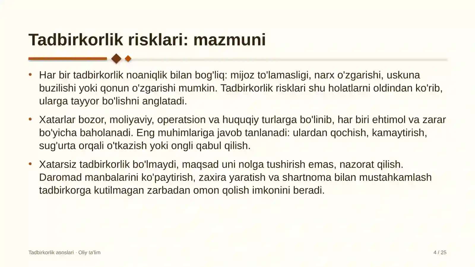 gaz transporti tizimida tadbirkorlik risklari 6569 4