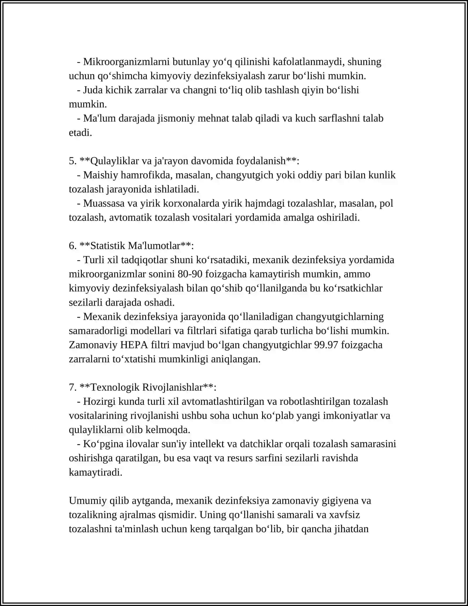 DEZINFEKSIYA TASNIFI. DEZINFEKSIYA TURLARI 4