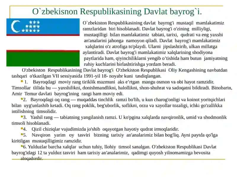 Ўзбекистон Республикасининг 4