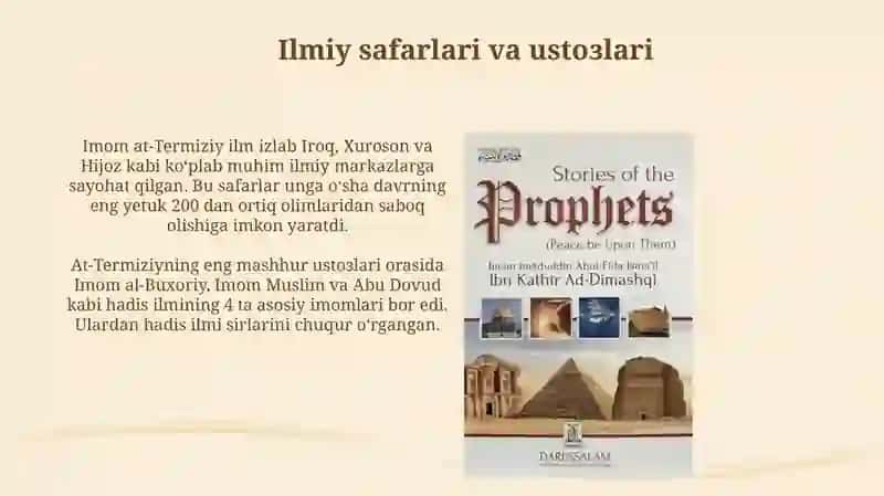 Imom at Termiziy hayoti 4
