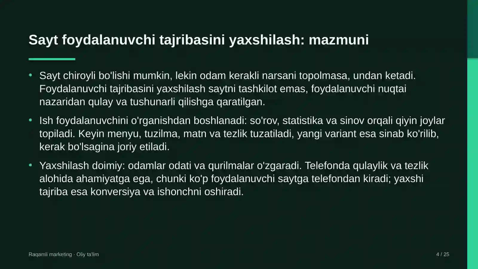 Landshaft dizaynida veb-saytning foydalanuvchi tajribasini yaxshilash 4