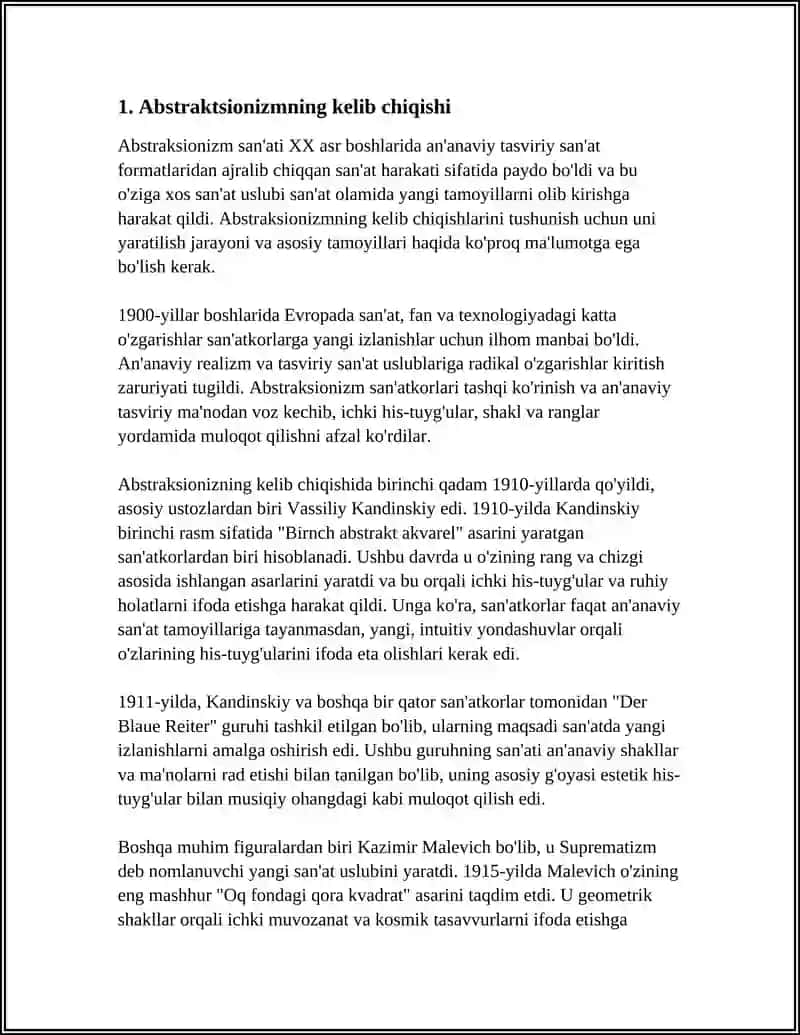 ABSTRAKTSIONIZM 4