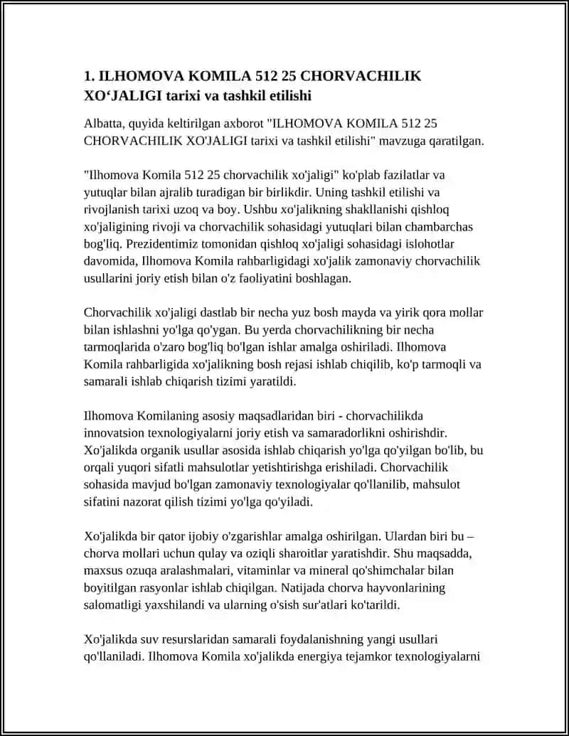 ILHOMOVA KOMILA 512 25 CHORVACHILIK XO'JALIGI 4