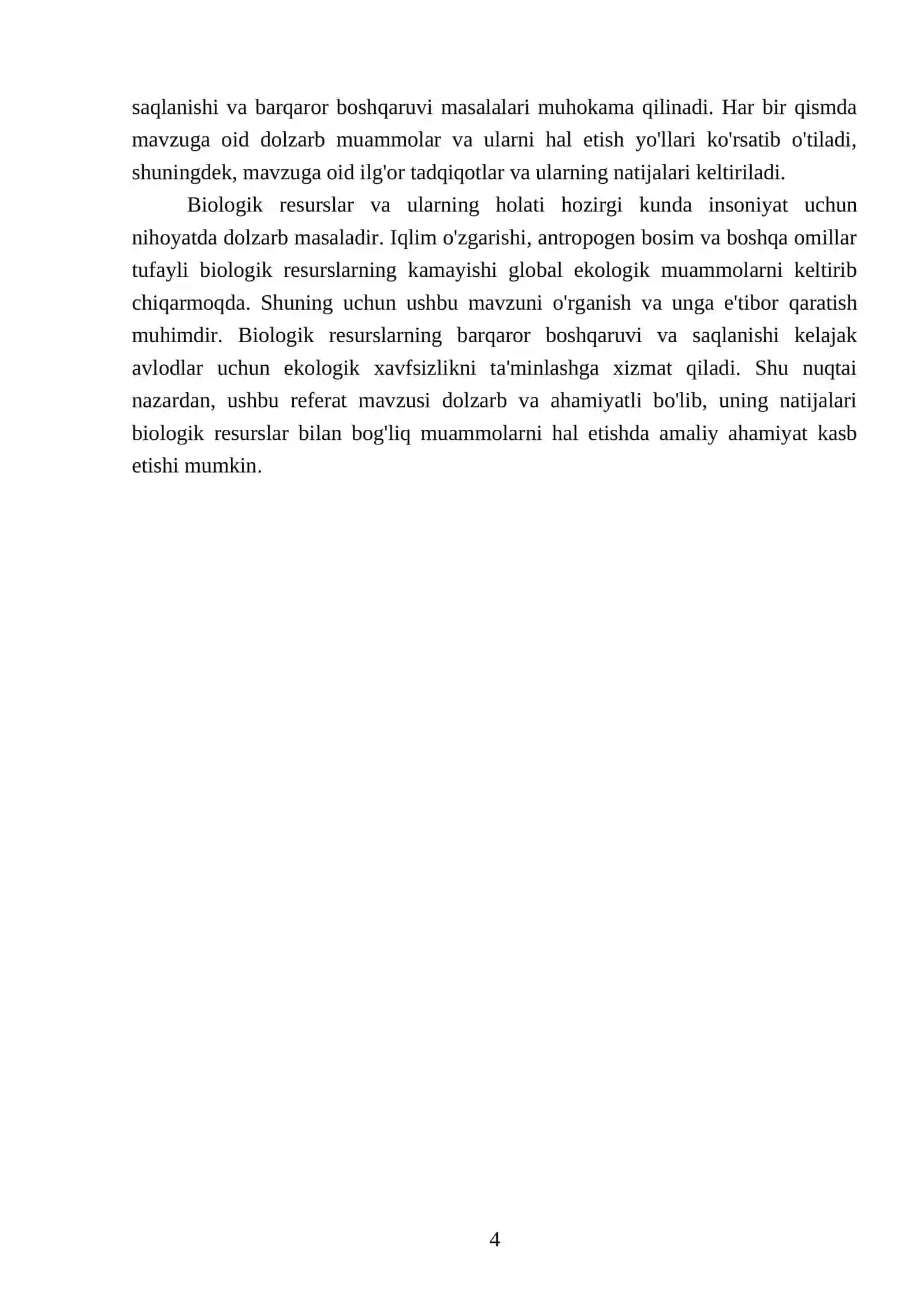 Biologik resurslar va ularning holatі 4