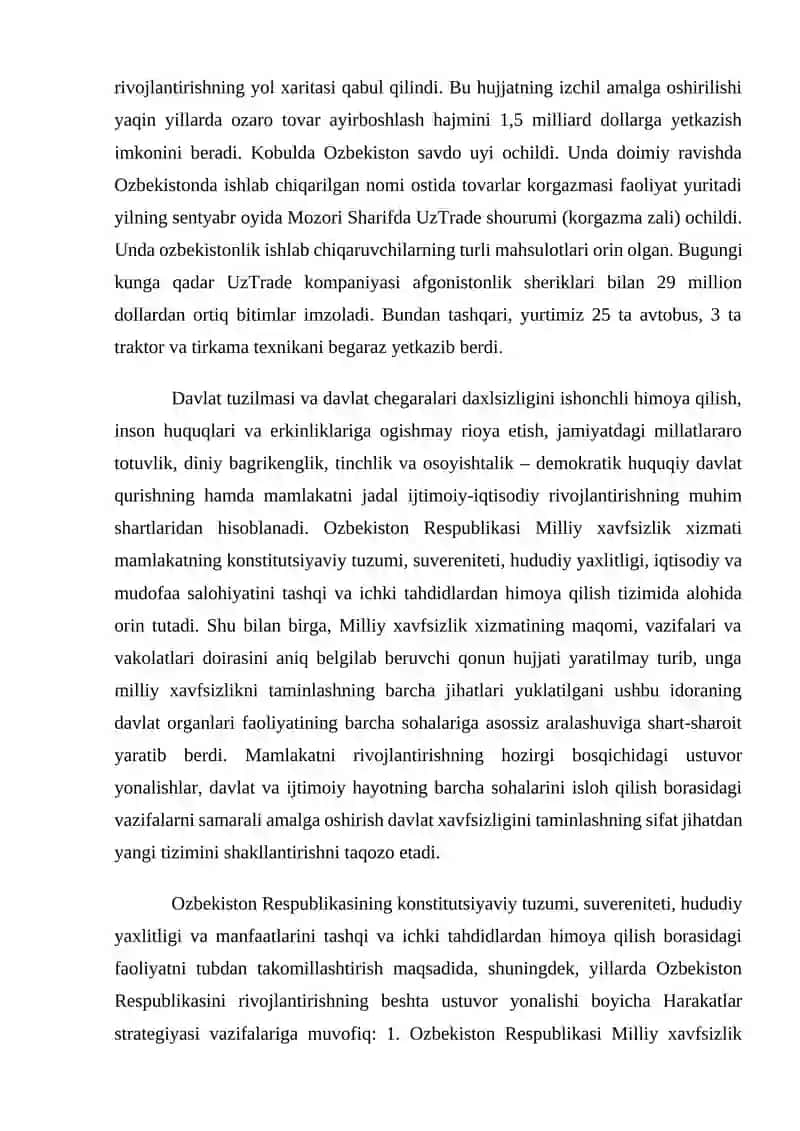 Milliy xavfsizlikni ta'minlash 4