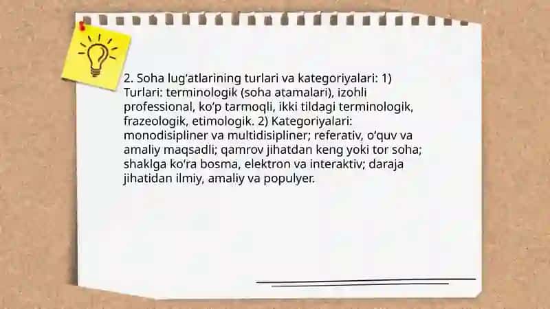 Soha lug'atlari 4