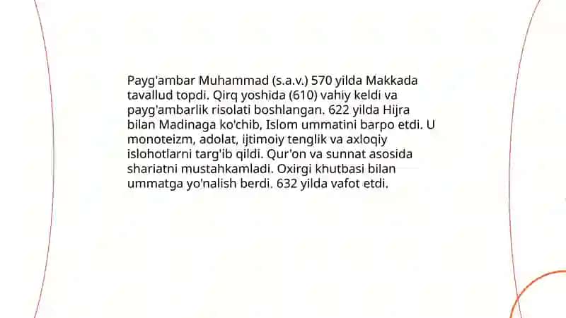 Islom dini tarixi va mohiyati 4