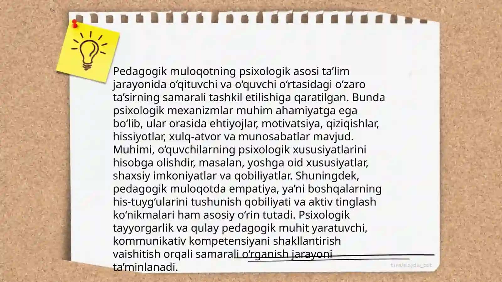 O‘qituvchi va o‘quvchi o‘rtasidagi muloqot madaniyati 4