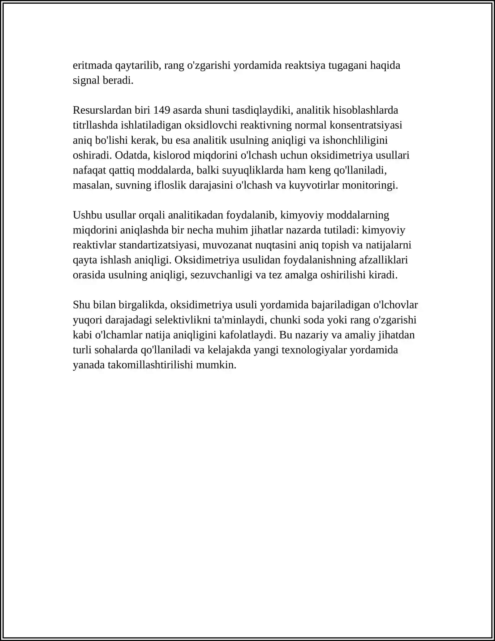 Oksidimetriya Usuli 4