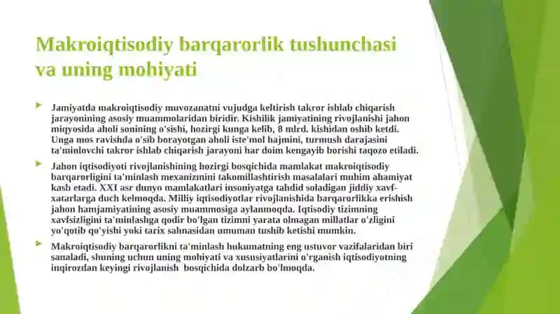 Iqtisodiy o'sishning neokeynscha modellari 4