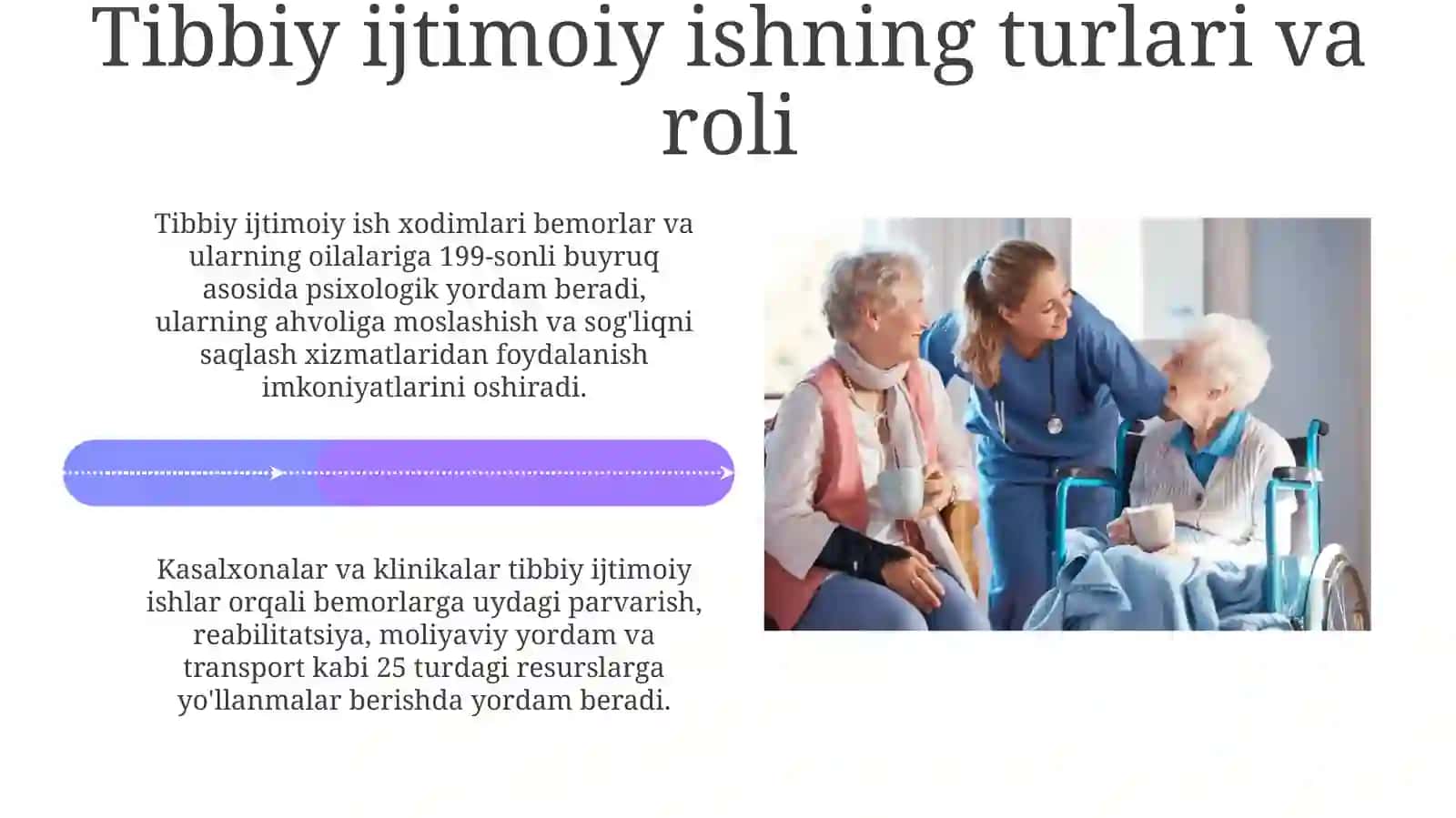 Salomatlik muommolari va tibbiy ijtimoiy xizmatlar 4