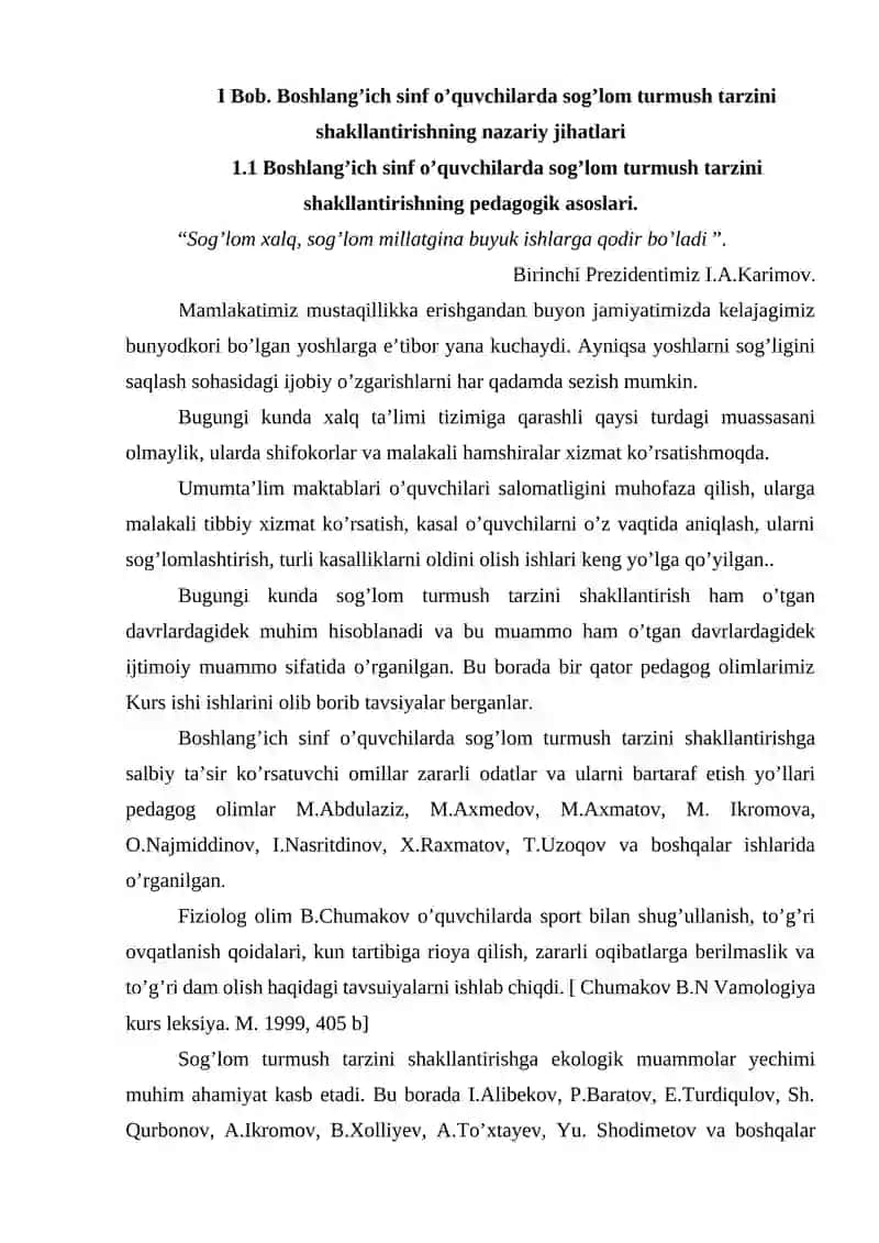 Bolalarda soğlom turmush tarzini rivojlantirish 4