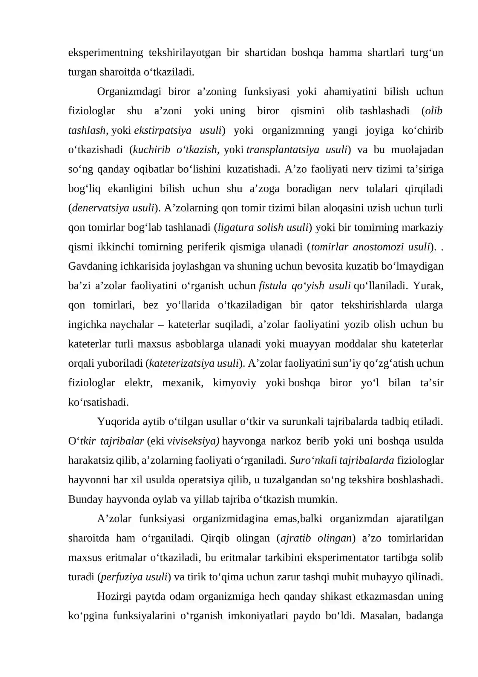 Normal fiziologiya fani 4