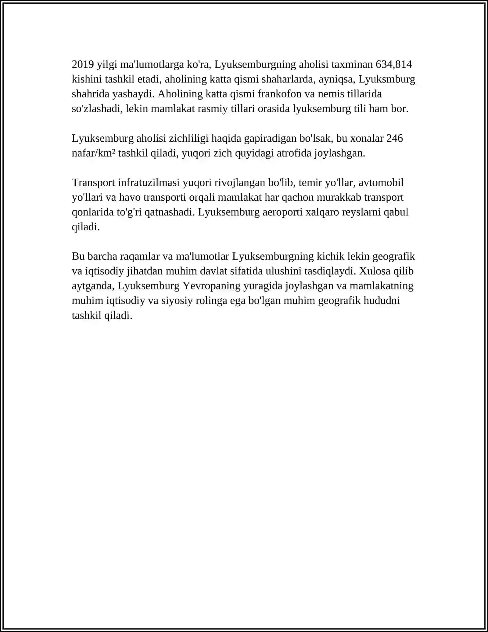 LYUKSEMBURG 4
