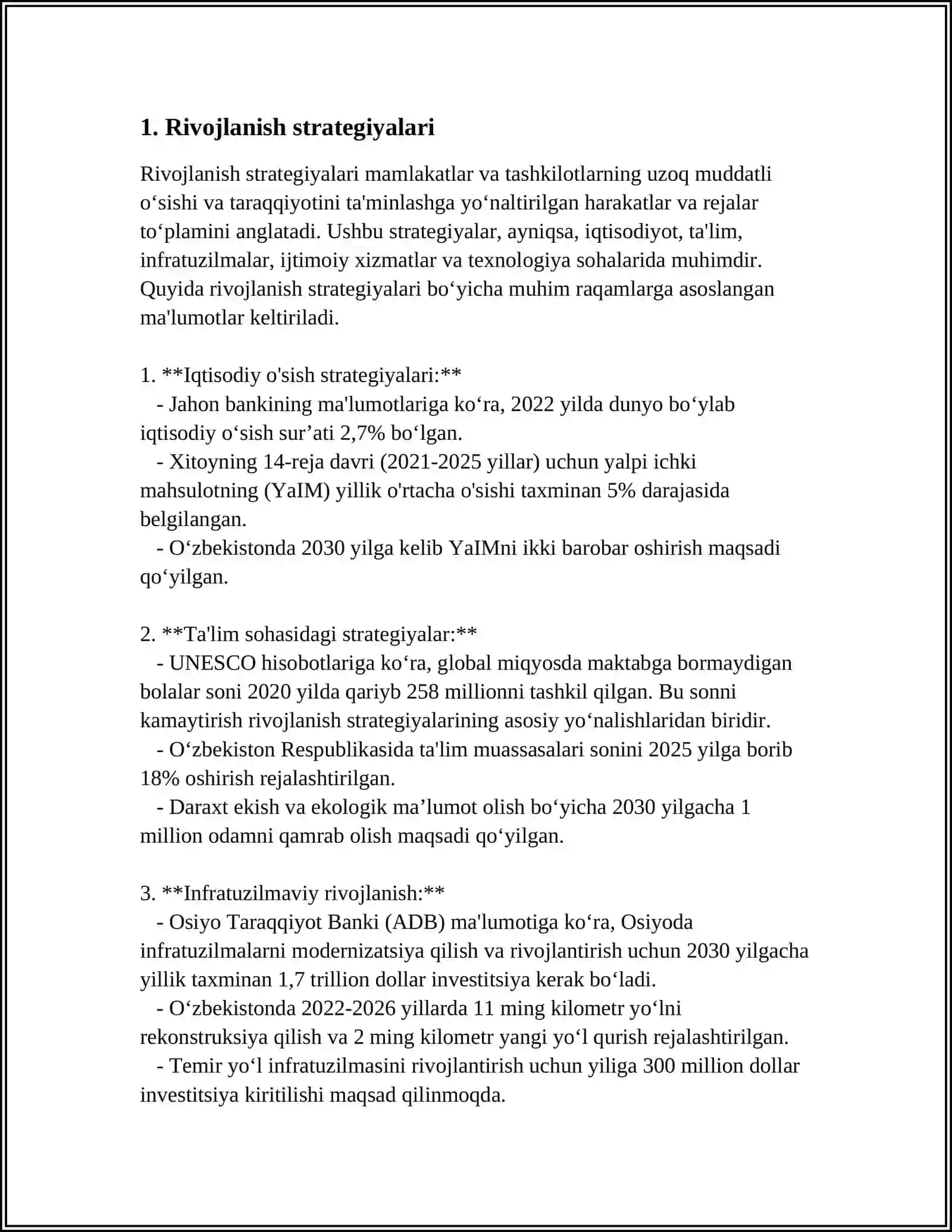 HARKATLAR STRATEGIYASIDA-TARAQQIYOT STRATEGIYASI SARI.UCHINCHI RENESSANS 4