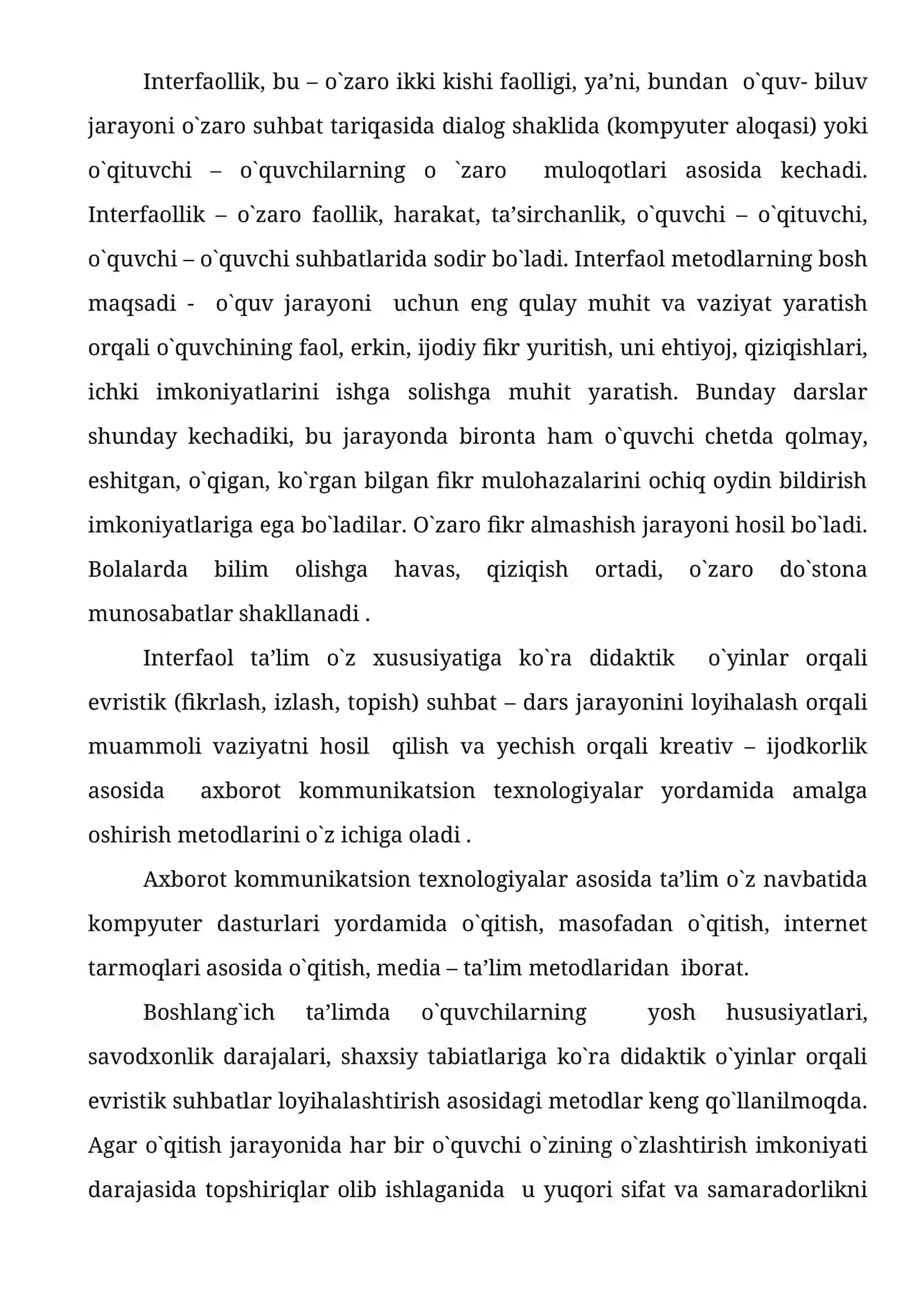 Ona tili va adabiyot fanini o‘qitish metodlaridan foydalanish 4