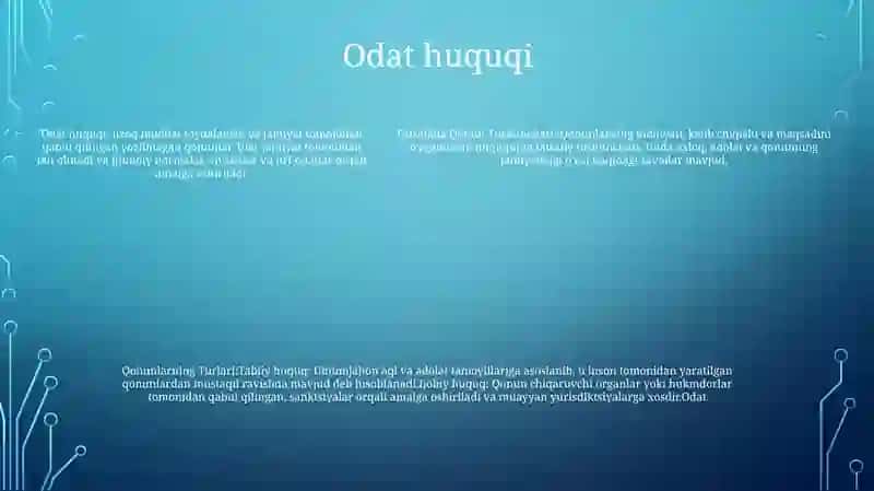 Falsafada Qonun Tushunchasi Qonunlarning Turlari 4