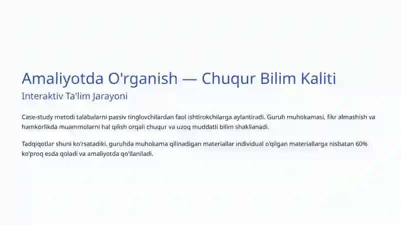 Case-study Metodi 4