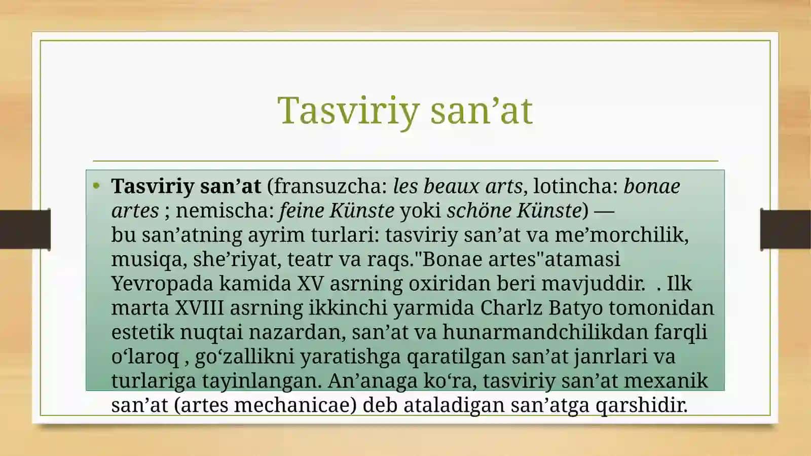 Tasviriy san’at menejmenti 4