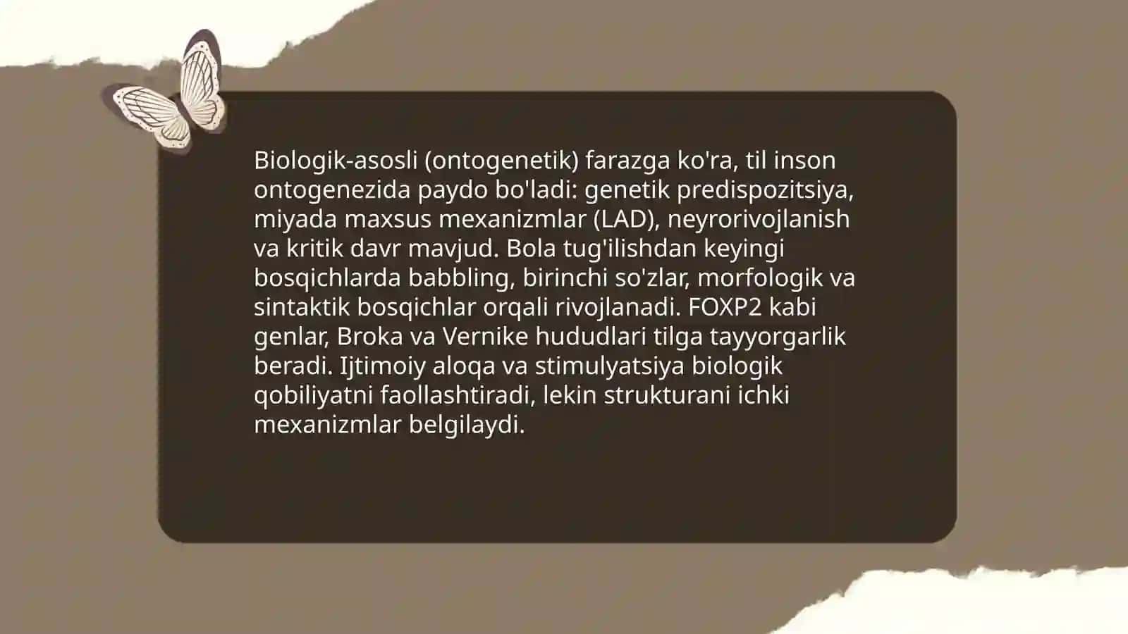 Tilshunoslikning paydo bo'lishi haqida asosiy farazlar 4