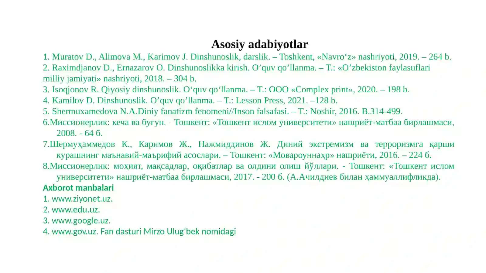 Missionerlik va prozelitizmningsiyosiy-ijtimoiyxavfi 4