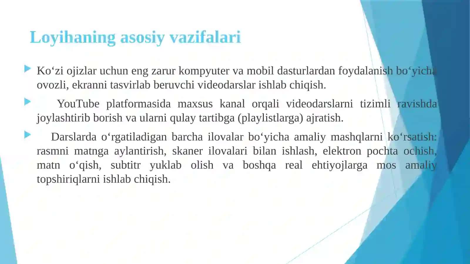 Ko`zi ojizlarni raqamli kompetensiyalarini rivojlantirish 4