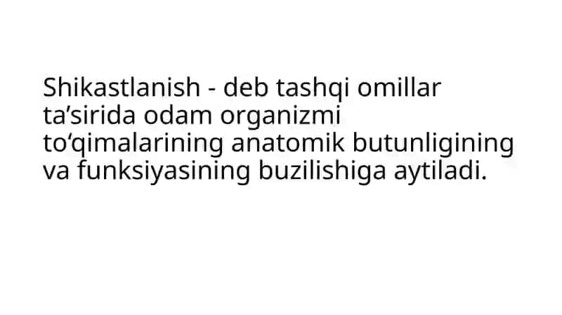 ISHLAB ChIQARISHDAGI SHIKASTLANISHLARDA BIRINCHI YORDAM KO‘RSATISH 4
