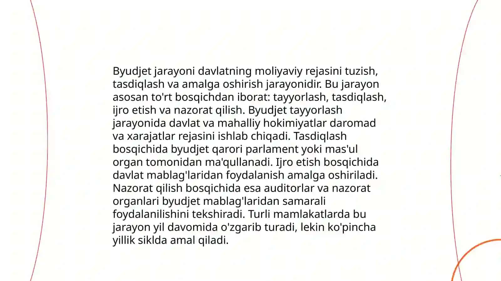 byudjetlashtirish va byudjet nazorati 4